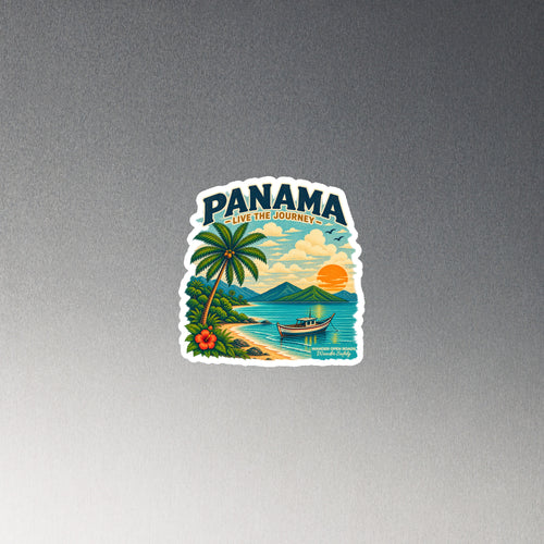 Panama Pacific Escape Die-Cut Magnet