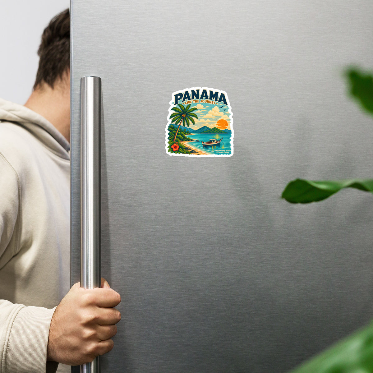 Panama Pacific Escape Die-Cut Magnet