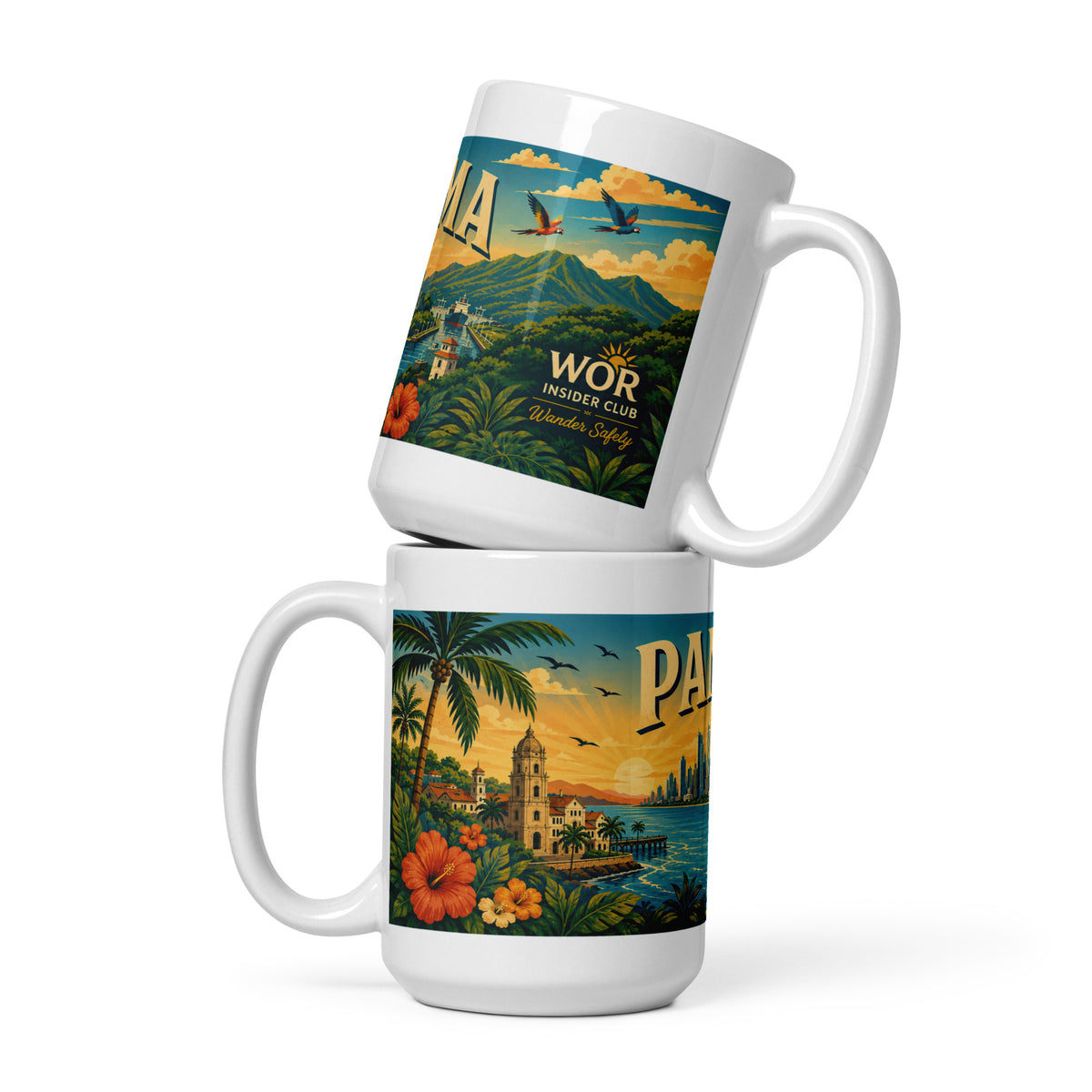Panama Skyline WOR Insiders Edition 15 oz Mug