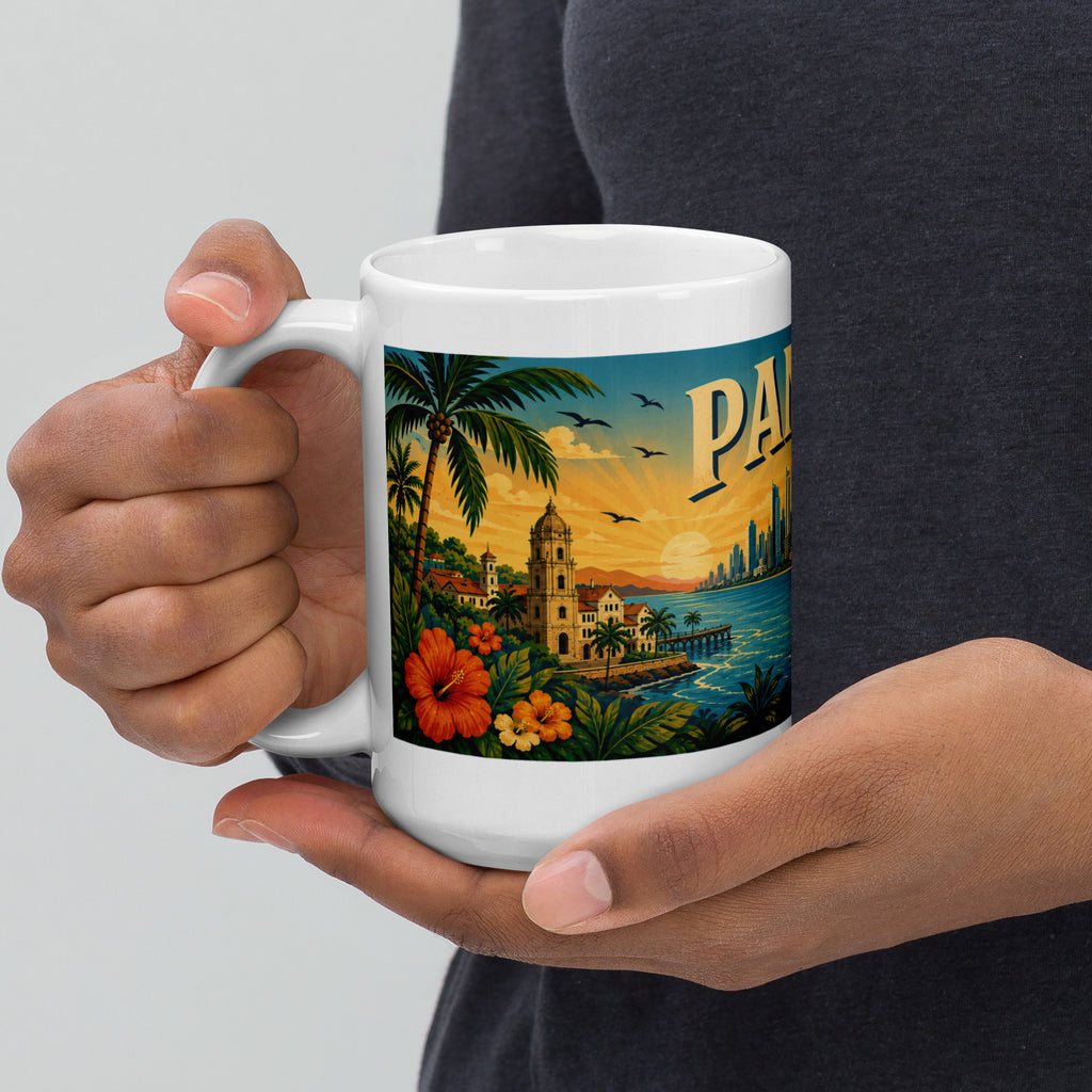 Panama Skyline WOR Insiders Edition 15 oz Mug